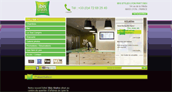 Desktop Screenshot of ibis-styles-lyon.com